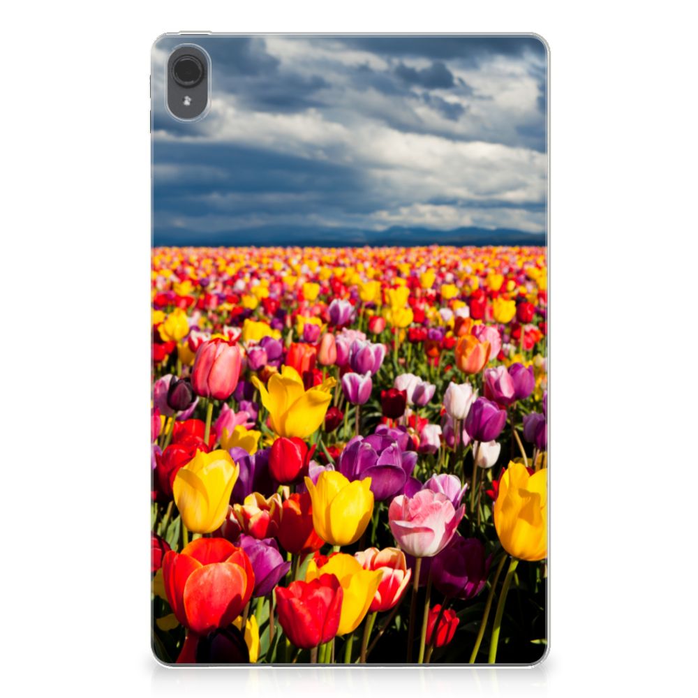 Lenovo Tab P11 | P11 Plus Siliconen Hoesje Tulpen - B2C Telecom