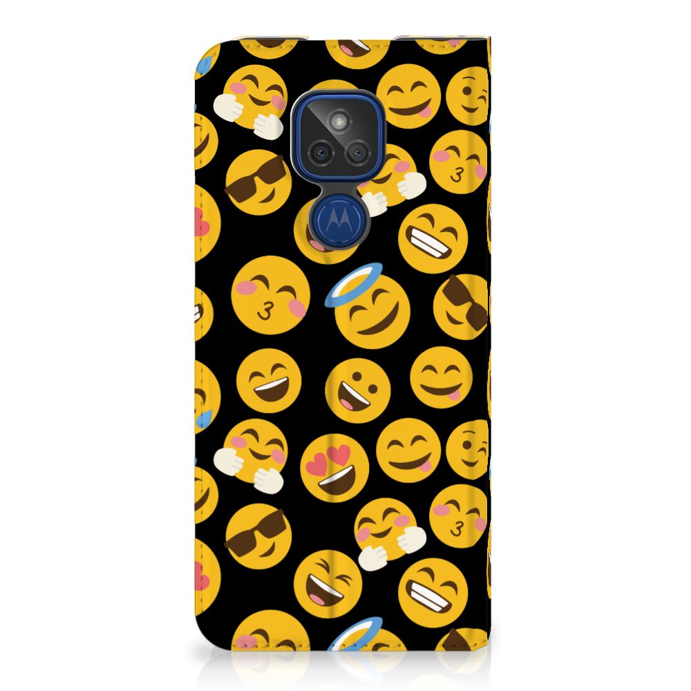 Motorola Moto G9 Play Hoesje met Magneet Emoji - B2C Telecom