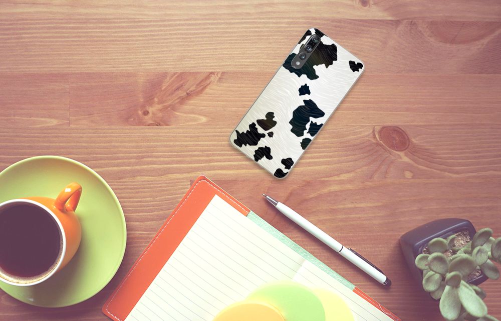 Huawei P20 Pro TPU Hoesje Koeienvlekken