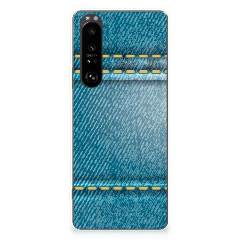 Sony Xperia 1 III Silicone Back Cover Jeans