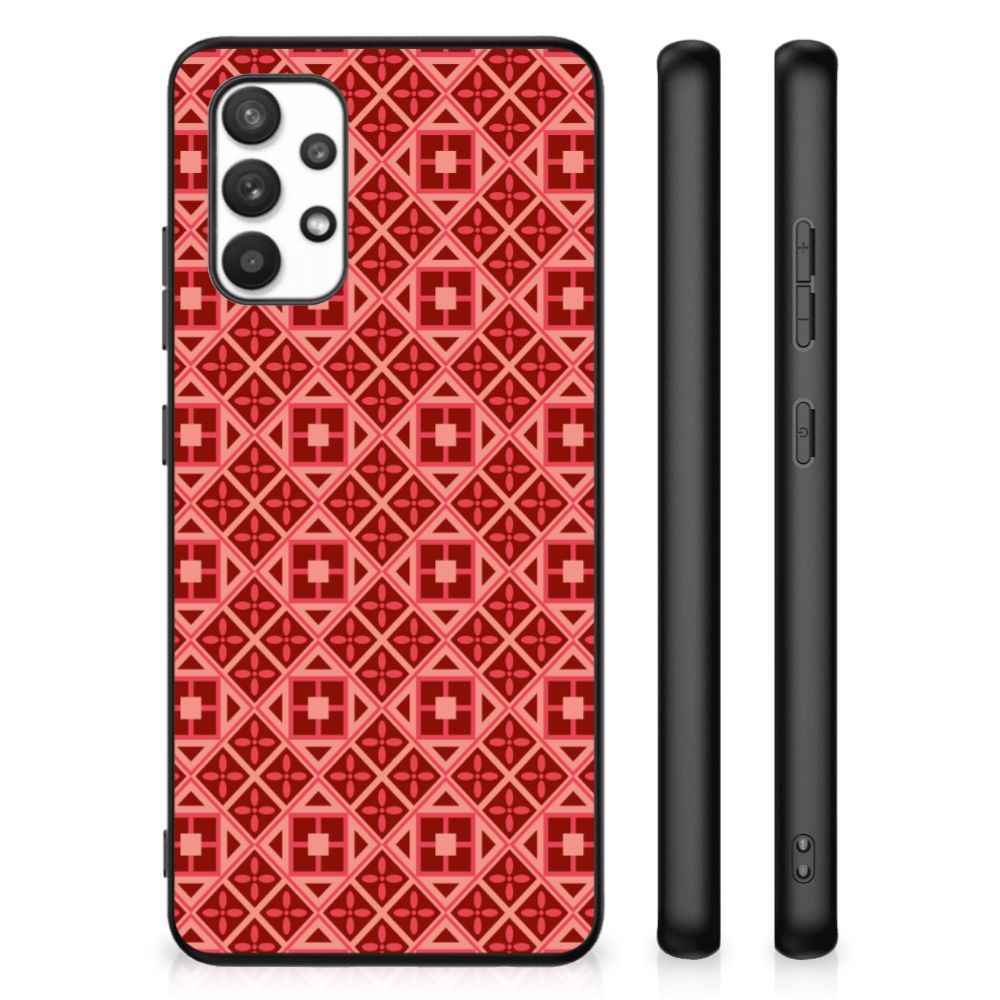 Samsung Galaxy A32 4G | A32 5G Enterprise Editie Back Case Batik Rood B2C Telecom