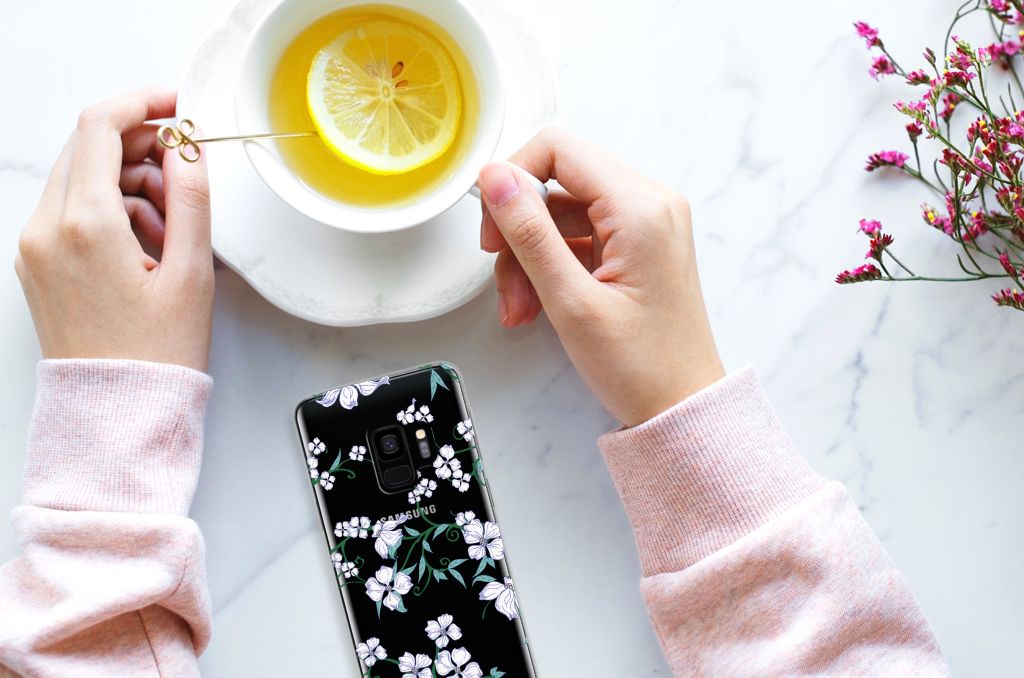 Samsung Galaxy S9 Uniek TPU Case Blossom White