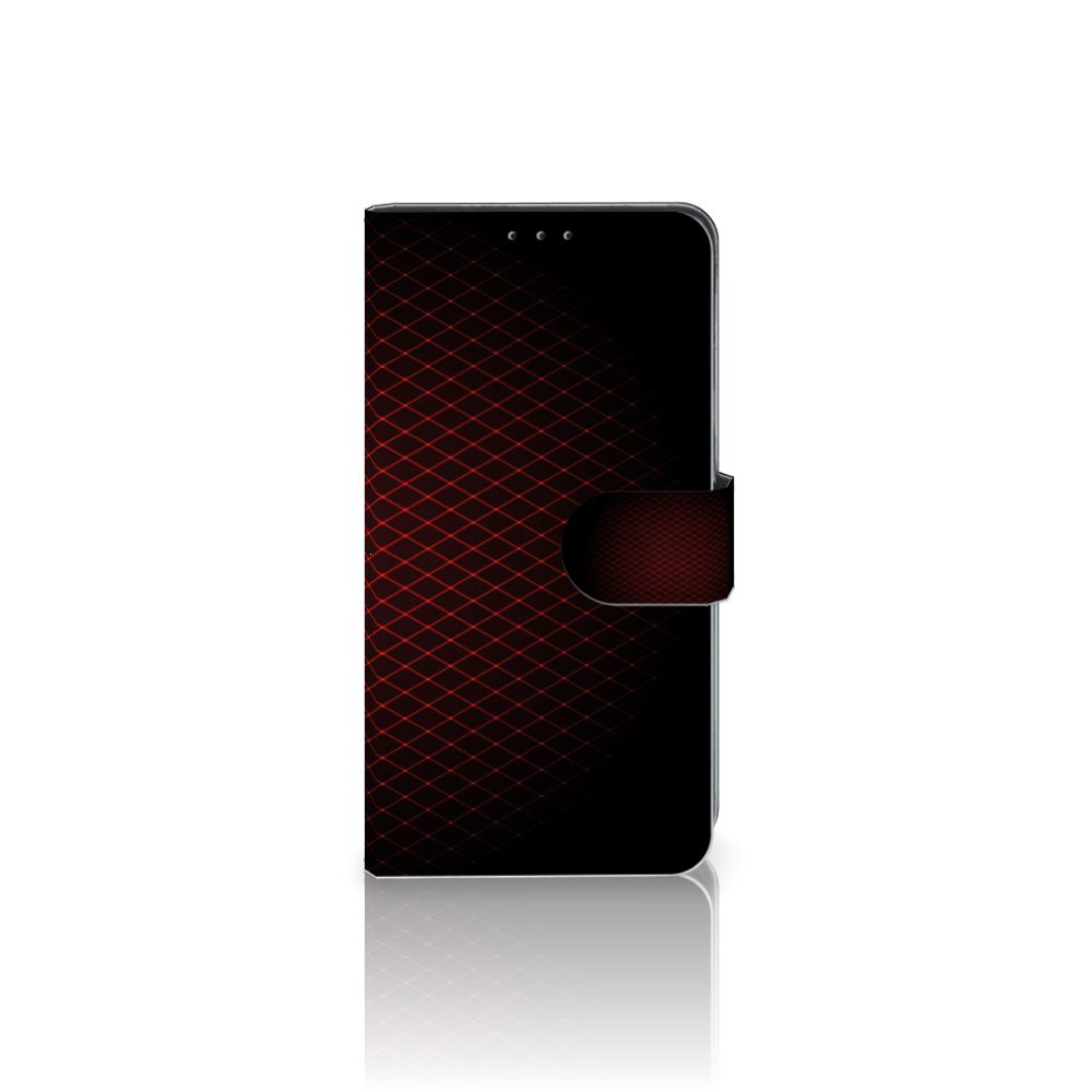 Xiaomi Mi Mix 2s Telefoon Hoesje Geruit Rood