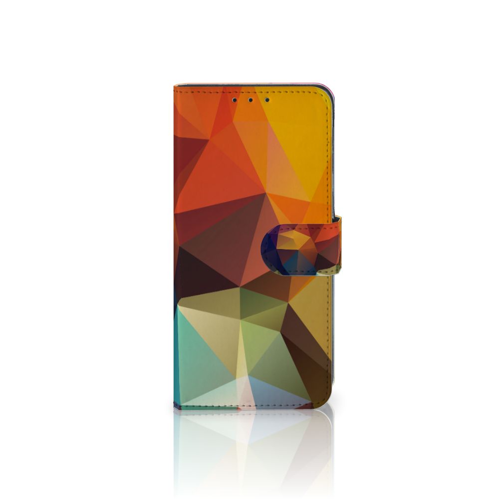 Alcatel 1S 2020 Book Case Polygon Color