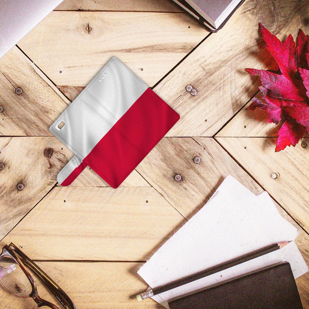 Huawei Ascend P8 Lite Bookstyle Case Polen