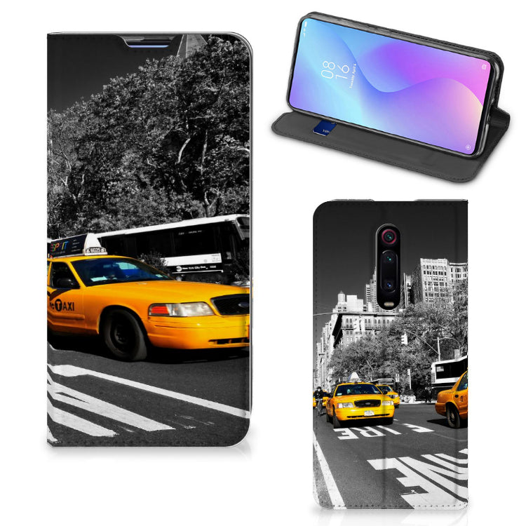 Xiaomi Mi 9T Pro Book Cover New York Taxi