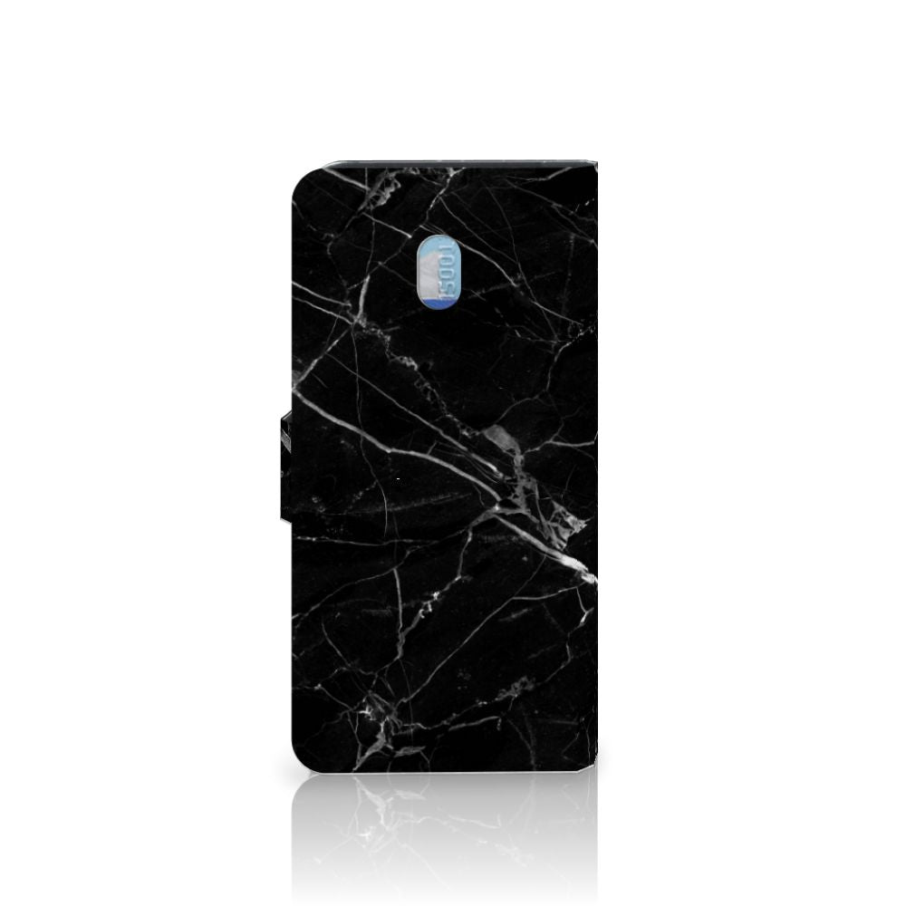 Xiaomi Redmi 8A Bookcase Marmer Zwart - Origineel Cadeau Vader