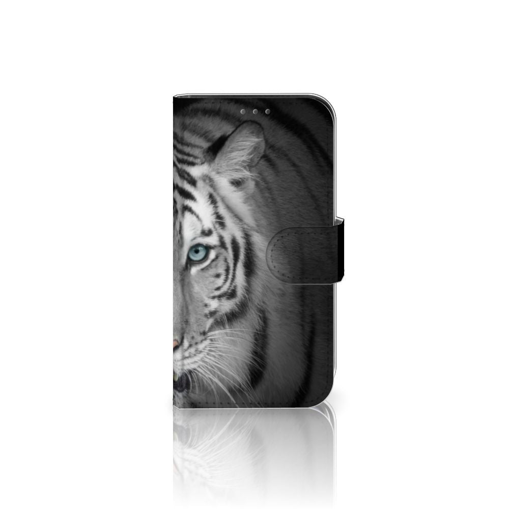 Apple iPhone 12 Mini Telefoonhoesje met Pasjes Tijger