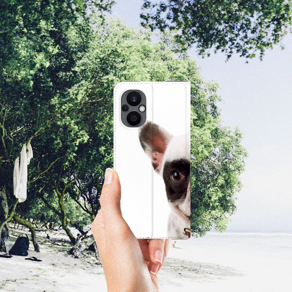 OPPO Reno8 Lite Hoesje maken Franse Bulldog - B2C Telecom