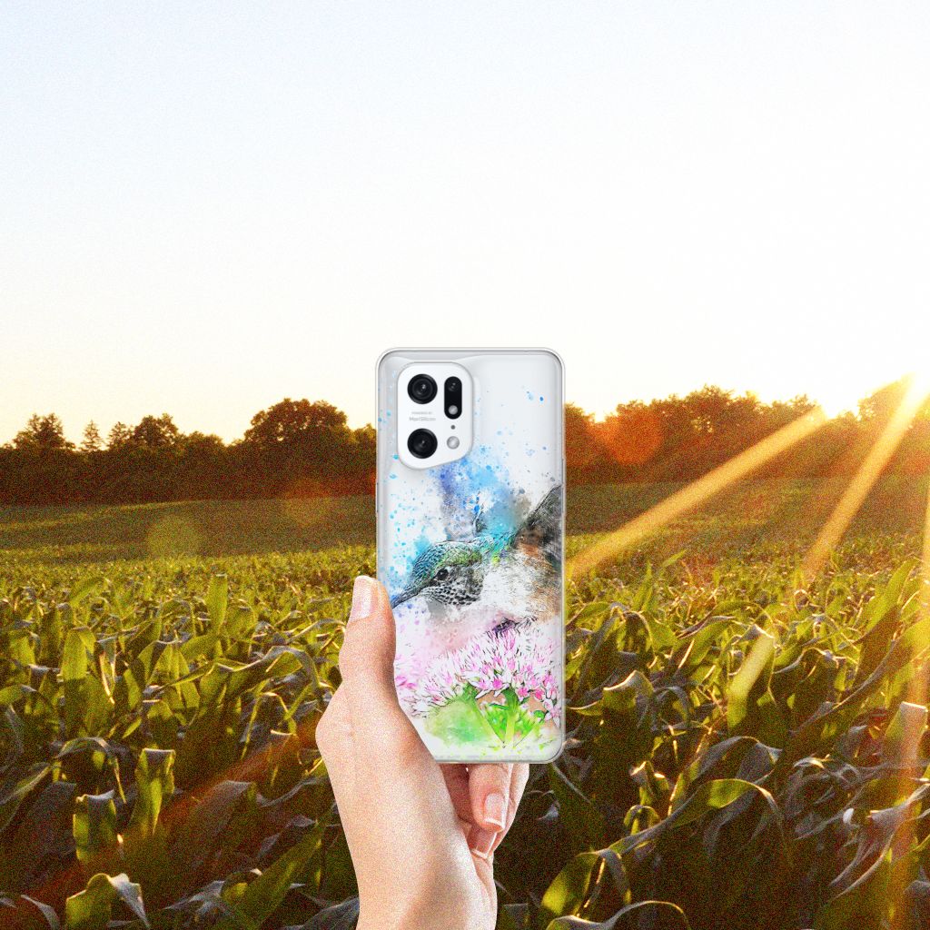 Hoesje maken OPPO Find X5 Pro Vogel B2C Telecom