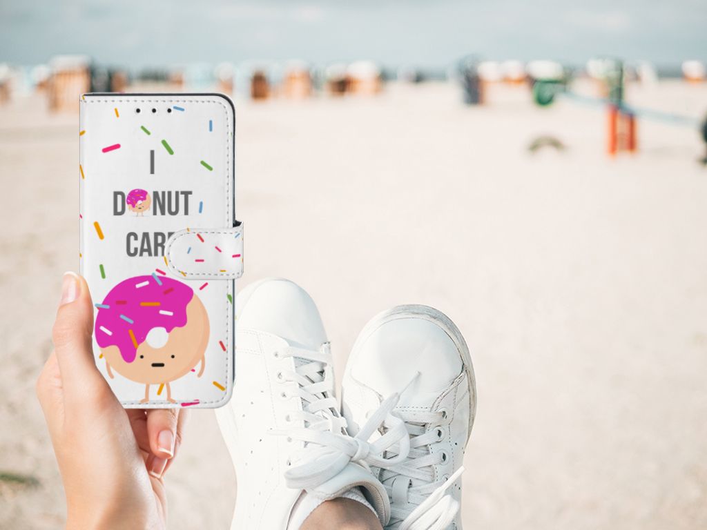 Xiaomi Redmi 8A Book Cover Donut Roze