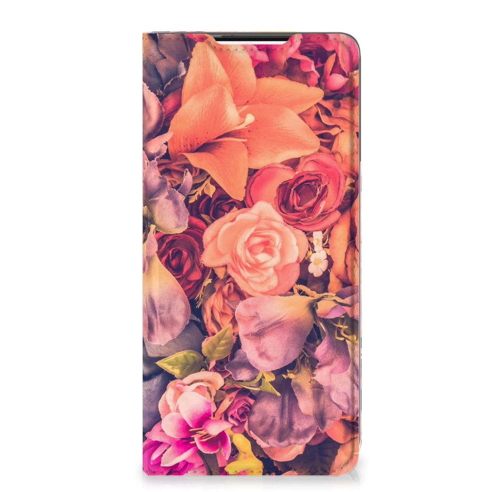 Samsung Galaxy S21 Plus Smart Cover Bosje Bloemen - B2C Telecom