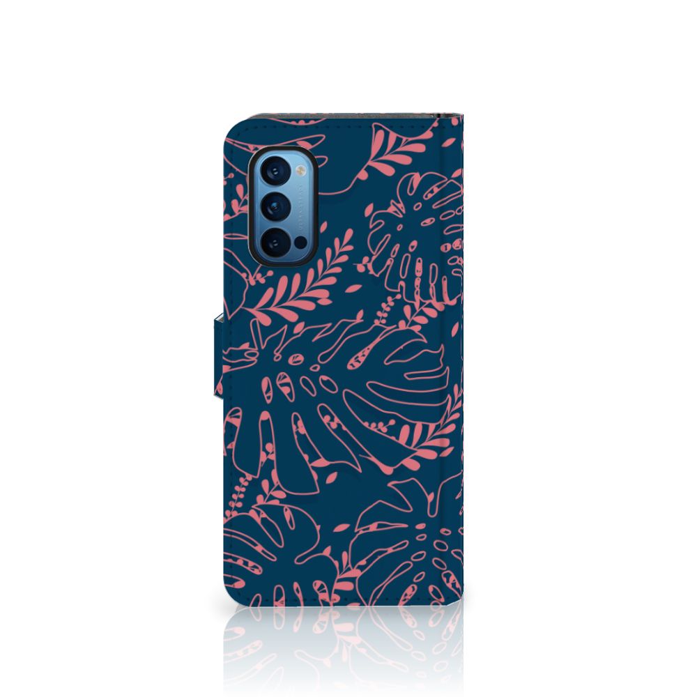 OPPO Reno 4 Pro 5G Hoesje Palm Leaves