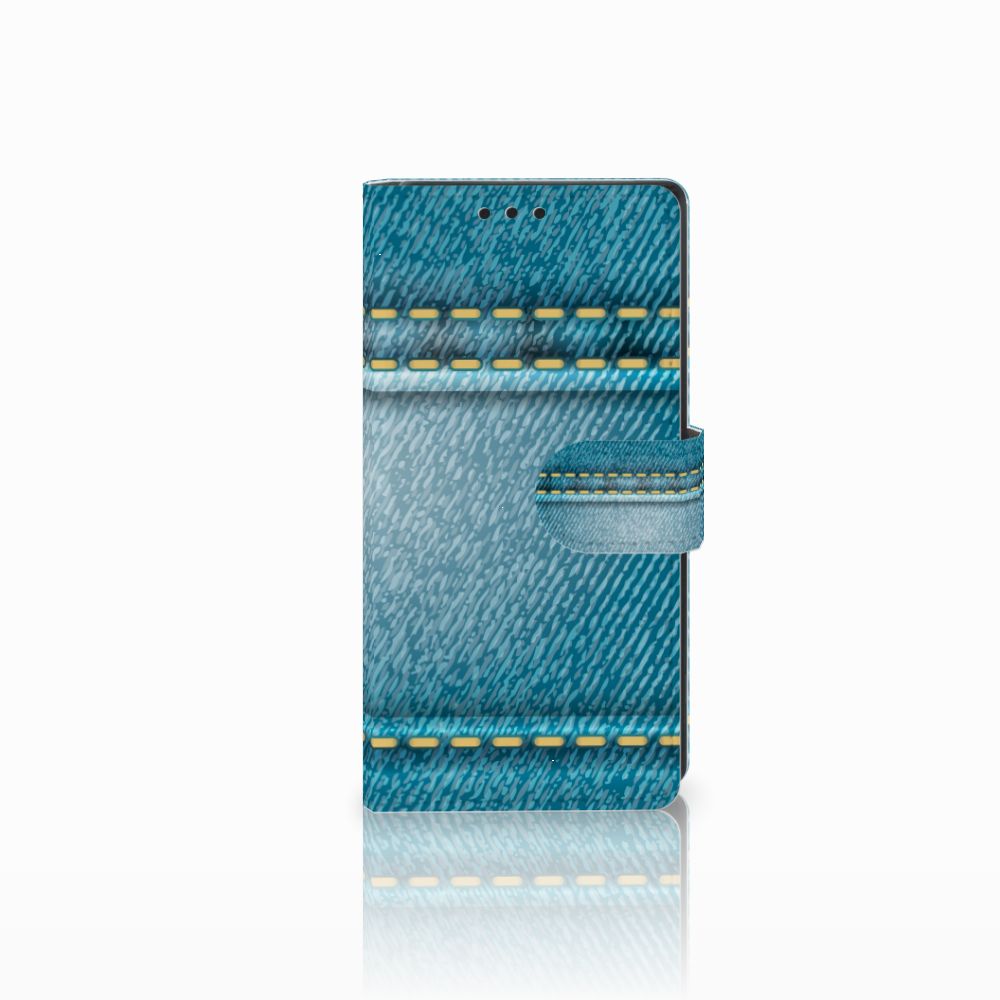 Sony Xperia XA1 Wallet Case met Pasjes Jeans