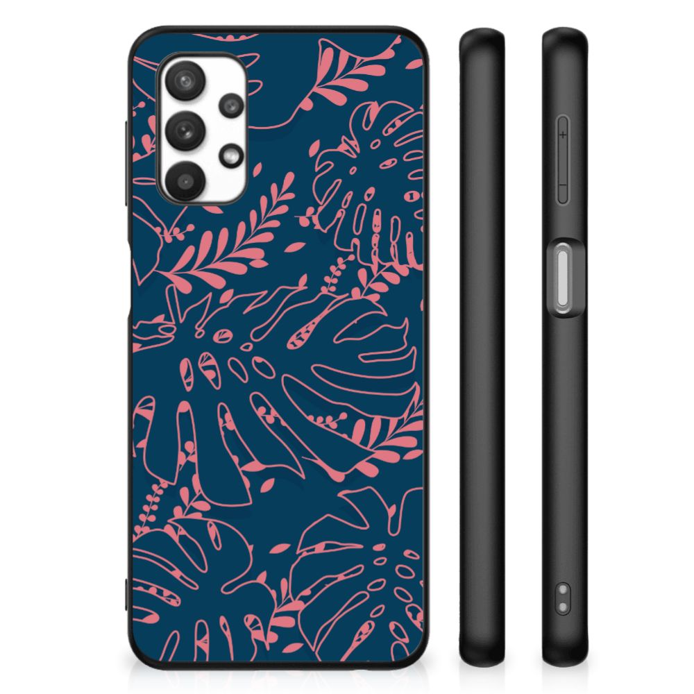 Samsung Galaxy A32 5G Bloemen Hoesje Palm Leaves B2C Telecom