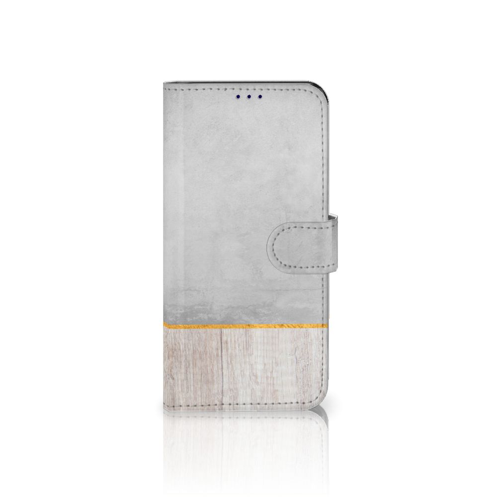 OnePlus Nord CE 2 Book Style Case Wood Concrete