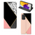 Samsung Galaxy A72 (5G/4G) Stand Case Zwart Roze Vormen - B2C Telecom
