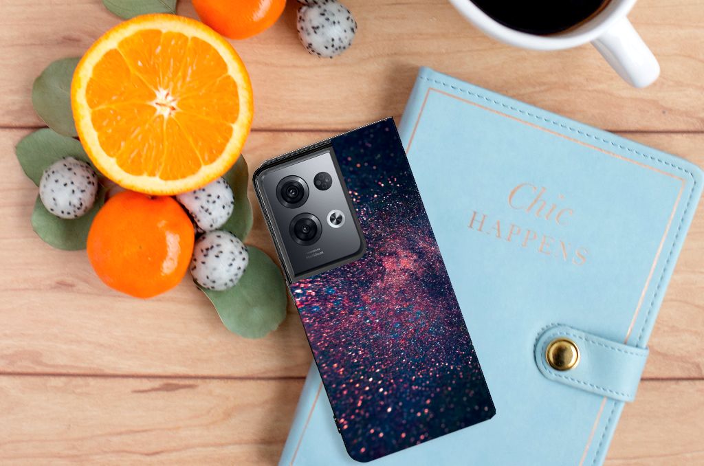 OPPO Reno8 Pro Stand Case Stars - B2C Telecom