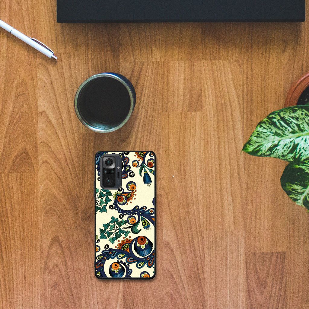 Back Cover Xiaomi Redmi Note 10 Pro Barok Flower B2C Telecom