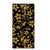Samsung Galaxy S22 Ultra Smart Cover Gouden Bloemen