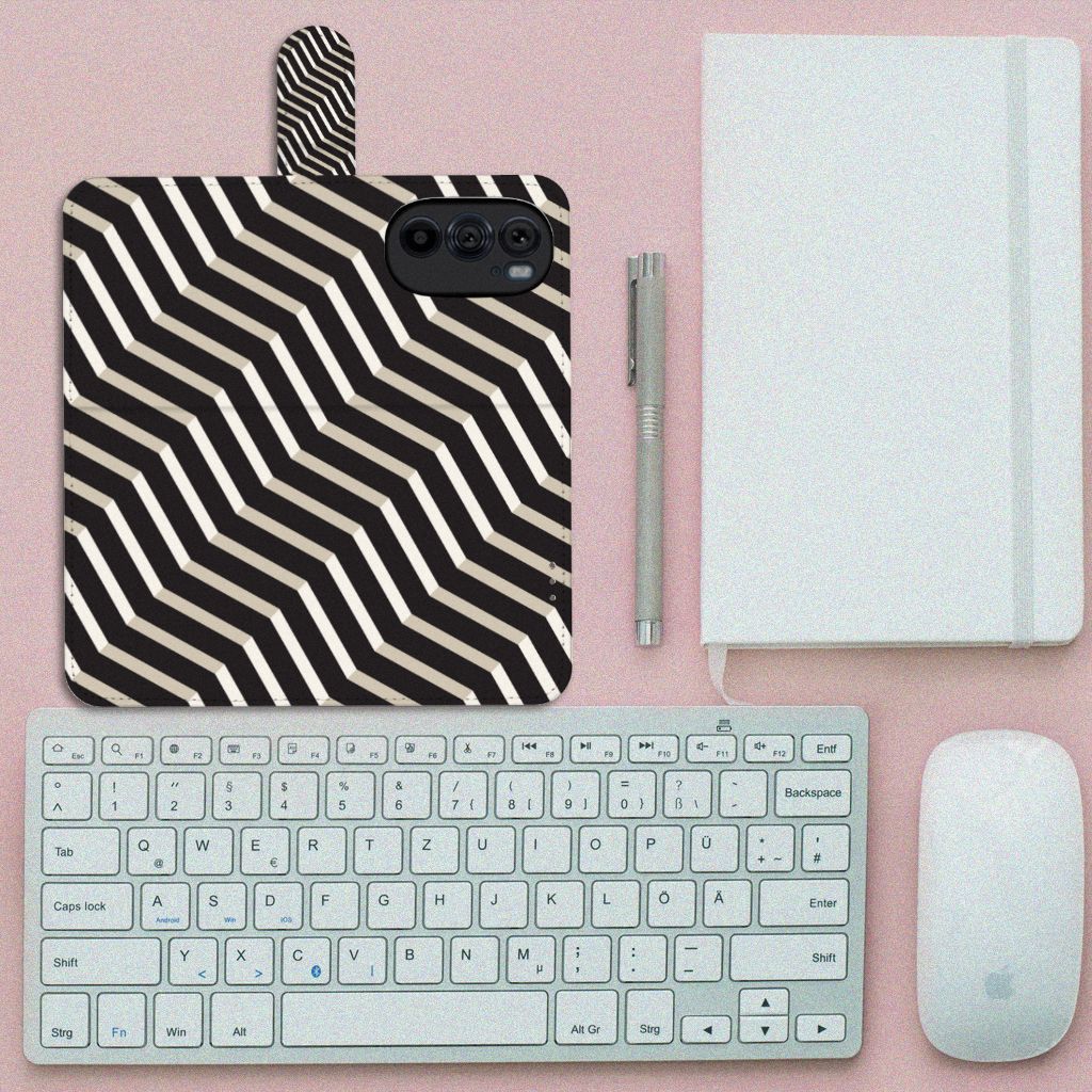 Motorola Edge 30 Pro Book Case Illusion