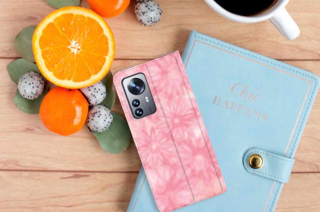 Xiaomi 12 Pro Smart Cover Spring Flowers - B2C Telecom