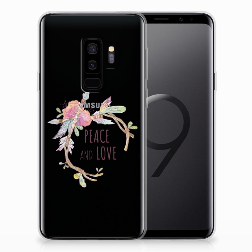 Samsung Galaxy S9 Plus Telefoonhoesje met Naam Boho Text