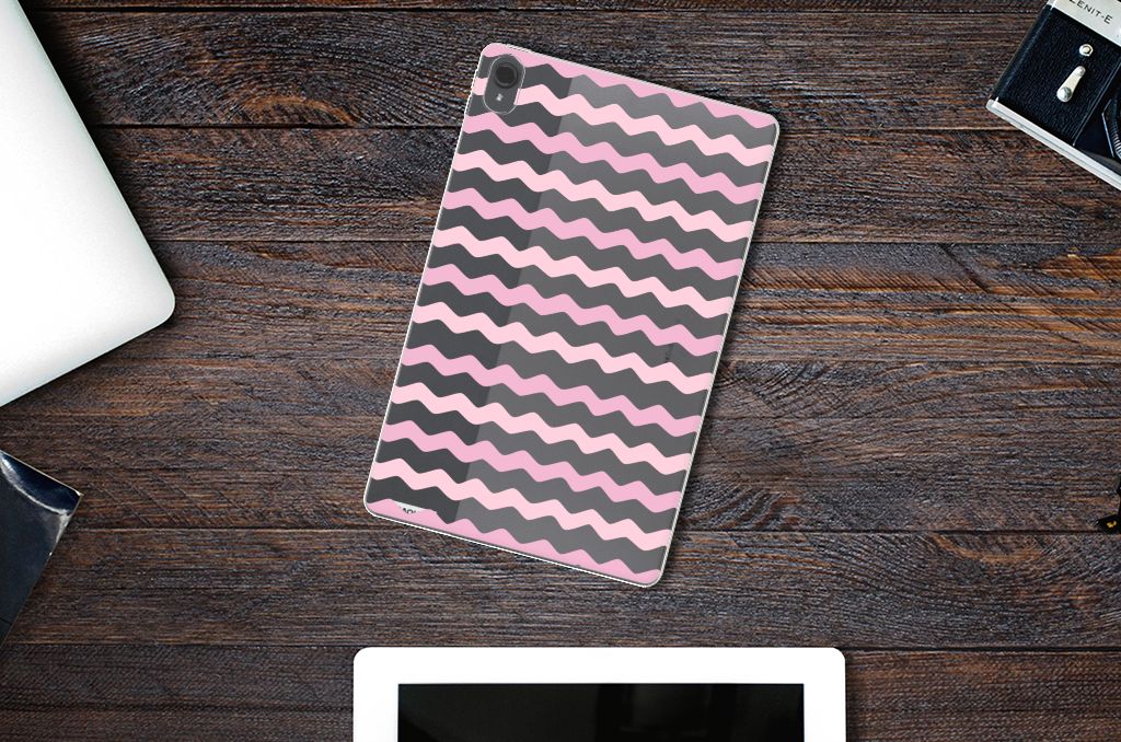 Lenovo Tab P11 | P11 Plus Hippe Hoes Waves Roze - B2C Telecom
