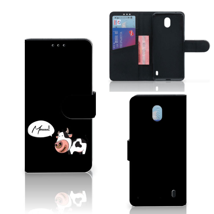 Nokia 1 Plus Leuk Hoesje Cow