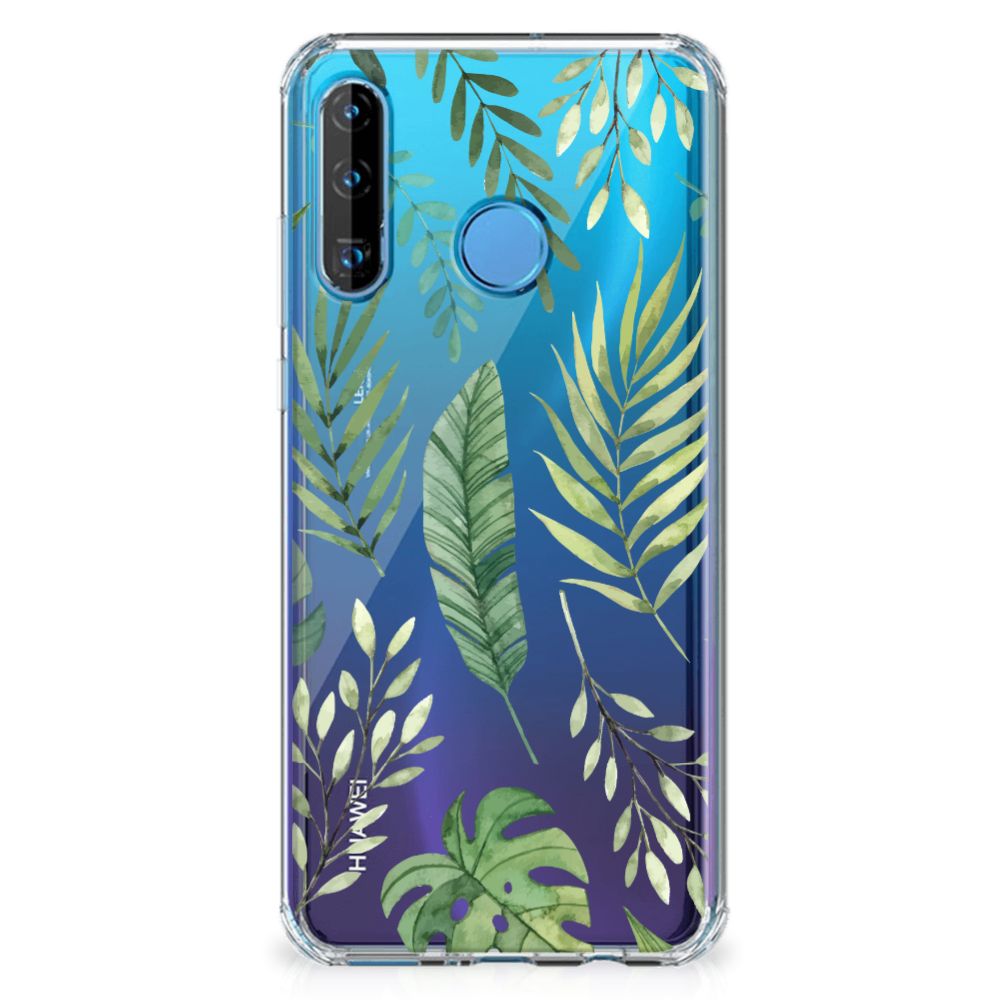 Huawei P30 Lite Case Leaves