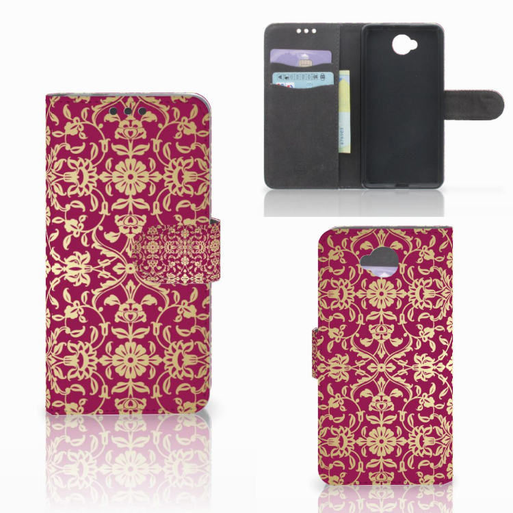 Wallet Case Microsoft Lumia 650 Barok Pink