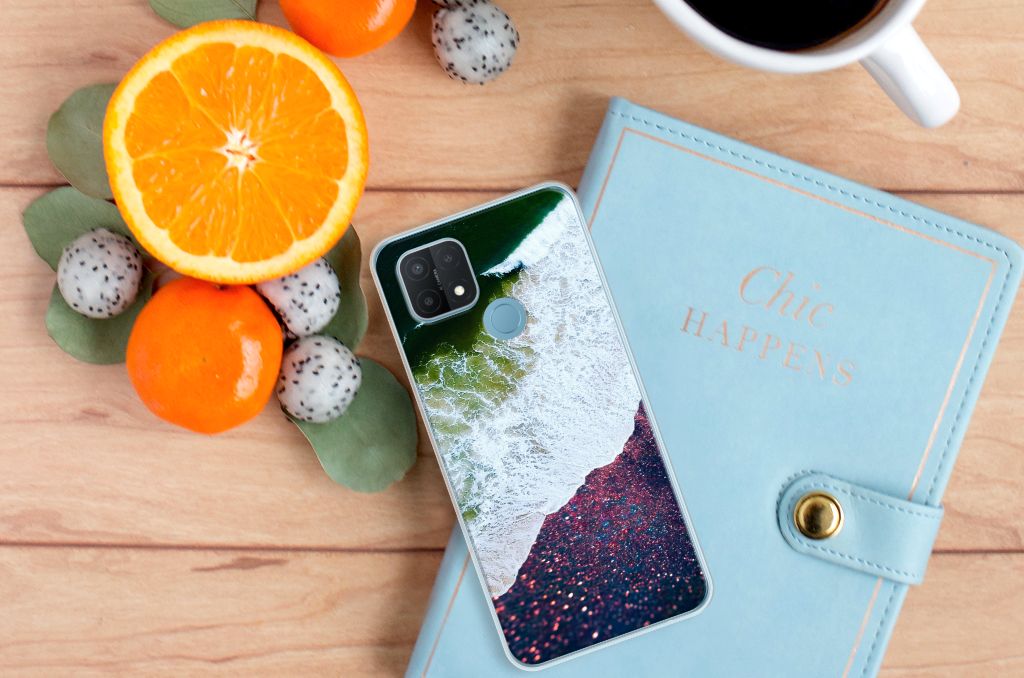 OPPO A15 TPU Hoesje Sea in Space B2C Telecom