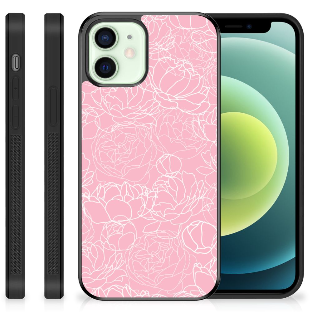 iPhone 12 Mini Skin Case White Flowers B2C Telecom