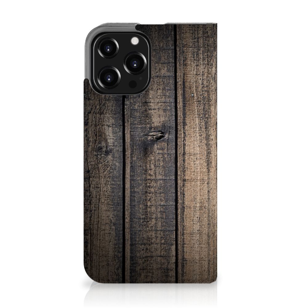 iPhone 13 Pro Max Book Wallet Case Steigerhout - B2C Telecom