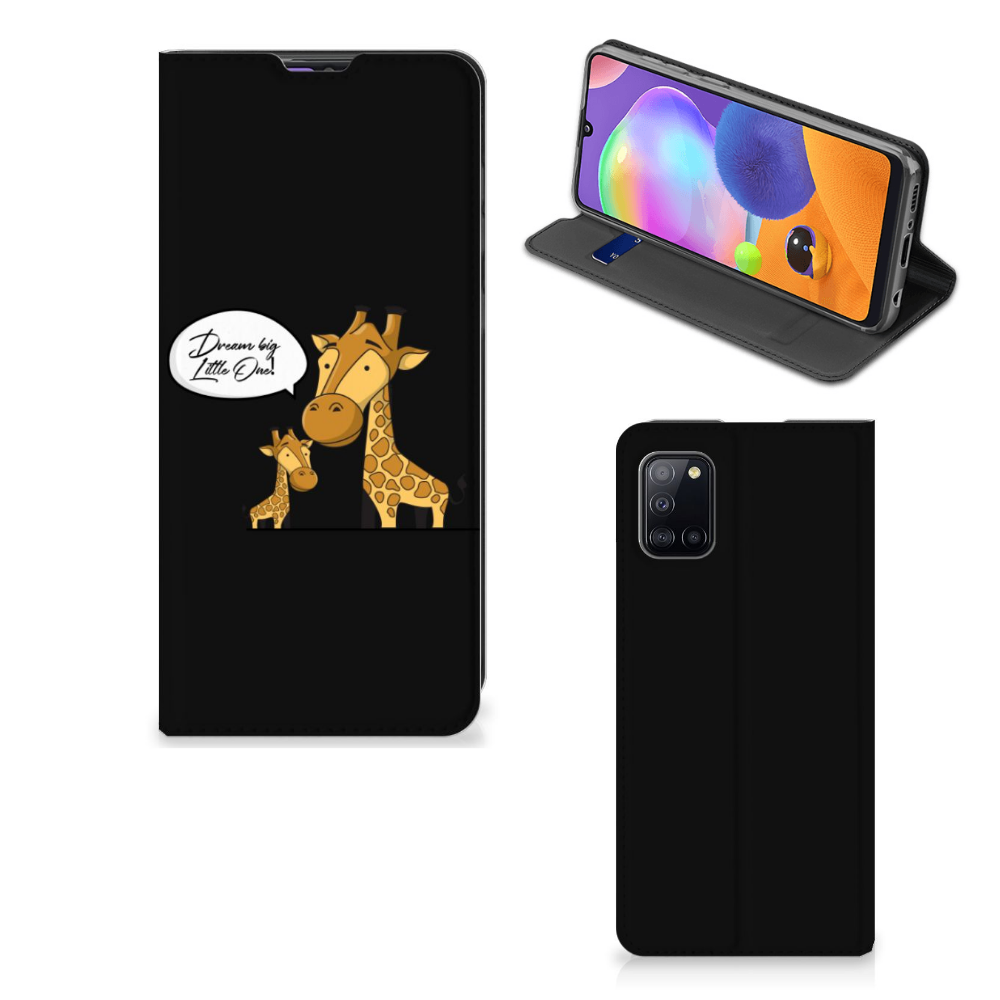 Samsung Galaxy A31 Magnet Case Giraffe - B2C Telecom