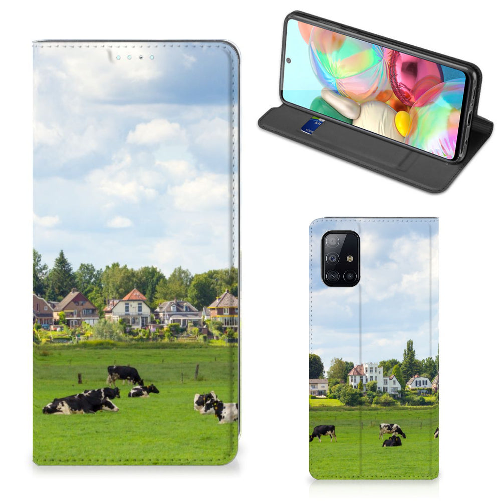 Samsung Galaxy A71 Hoesje maken Koeien