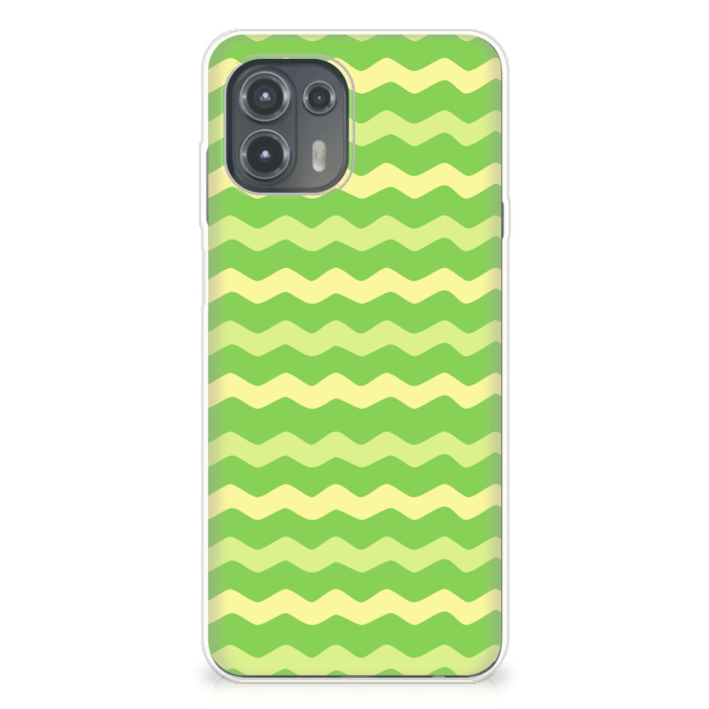 Motorola Edge 20 Lite TPU bumper Waves Green B2C Telecom