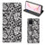 Samsung Galaxy Note 10 Lite Smart Cover Black Flowers