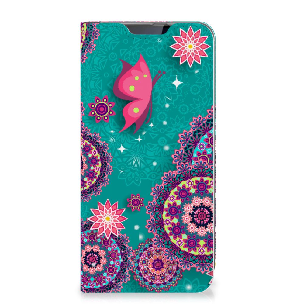 Samsung Galaxy A60 Bookcase Cirkels en Vlinders