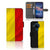 Nokia 5.4 Bookstyle Case Belgische Vlag
