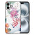 iPhone 16 Dierenprint Telefoonhoesje Bird Flowers