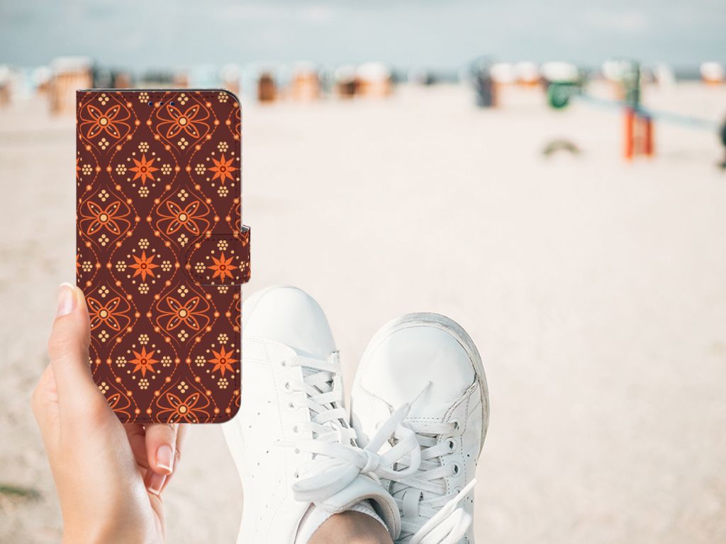Xiaomi Poco X4 Pro 5G Telefoon Hoesje Batik Brown