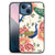 Dierenprint Telefoonhoesje voor Apple iPhone 13 mini Pink Peacock B2C Telecom