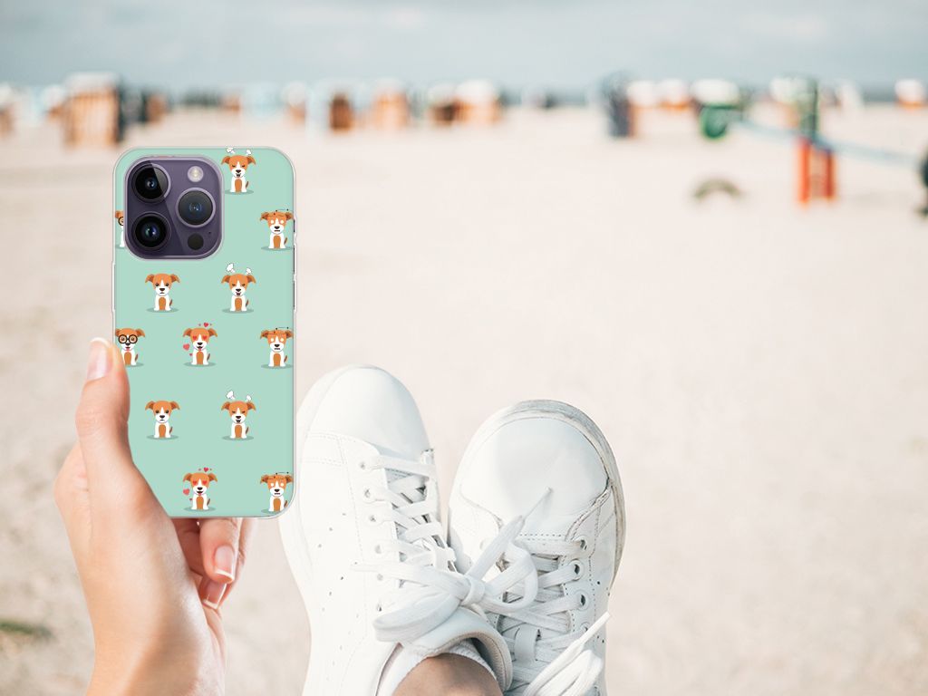 Apple iPhone 14 Pro TPU Hoesje Pups B2C Telecom