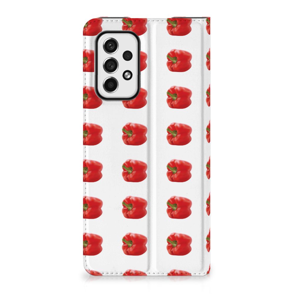 Samsung Galaxy A73 Flip Style Cover Paprika Red - B2C Telecom