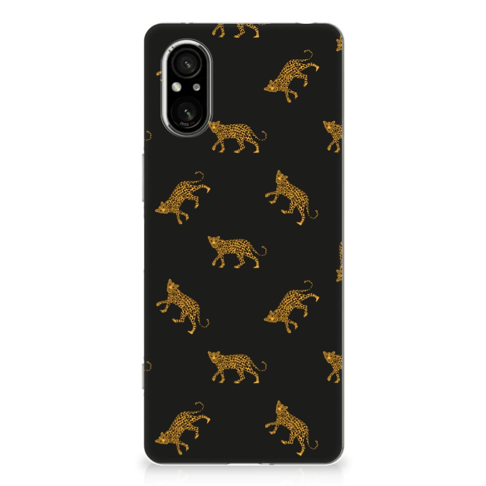 TPU Hoesje voor Sony Xperia 5 V Leopards