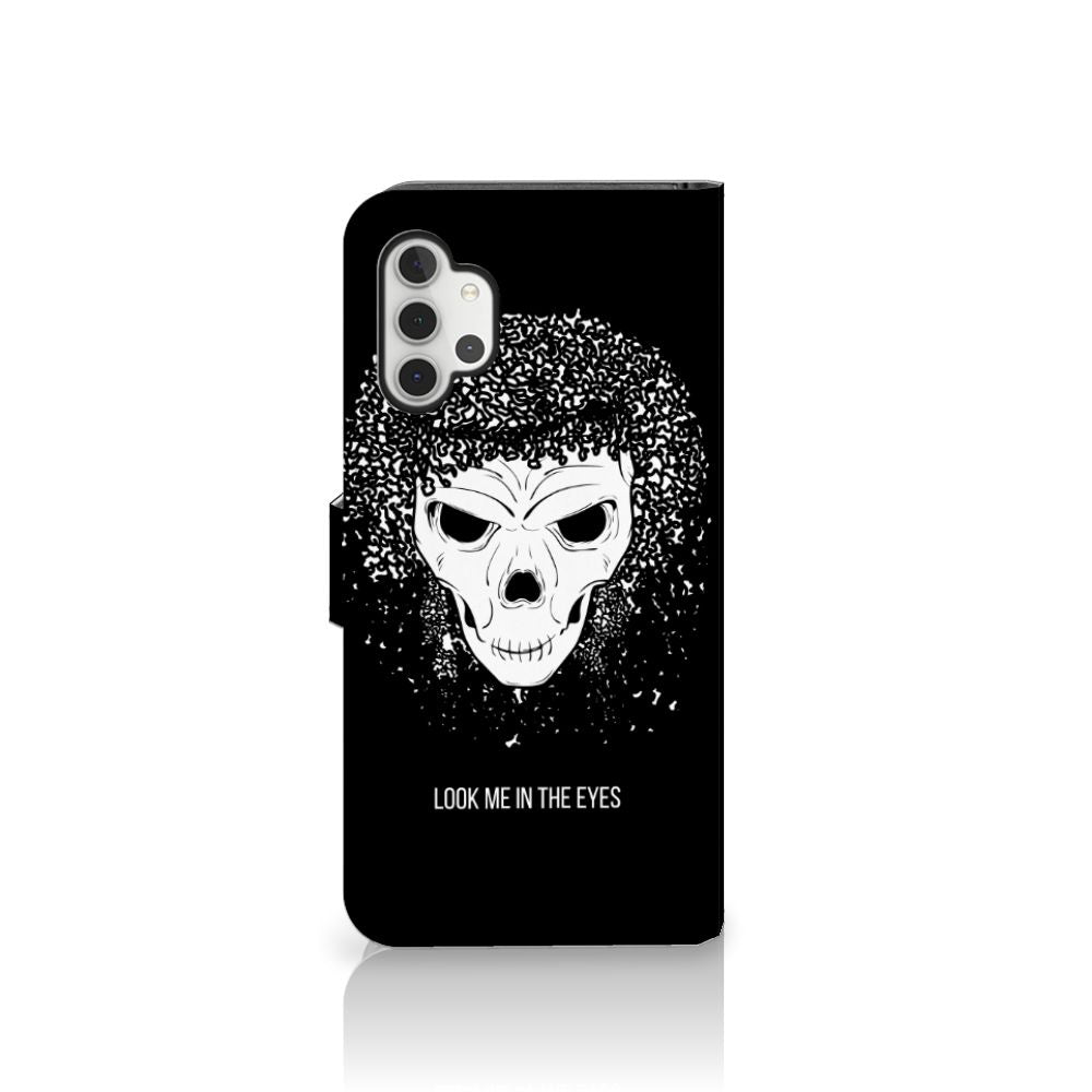 Telefoonhoesje met Naam Samsung Galaxy A32 5G Skull Hair