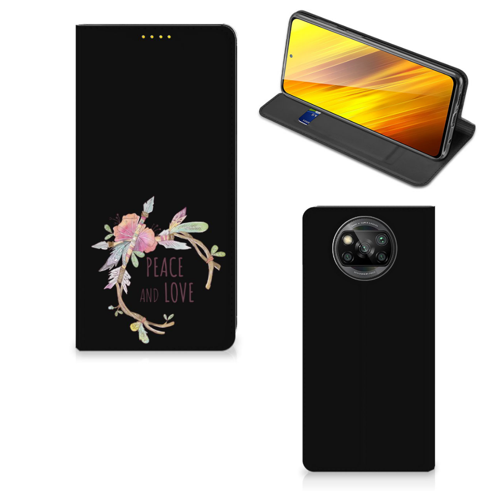 Xiaomi Poco X3 Pro | Poco X3 Magnet Case Boho Text - B2C Telecom