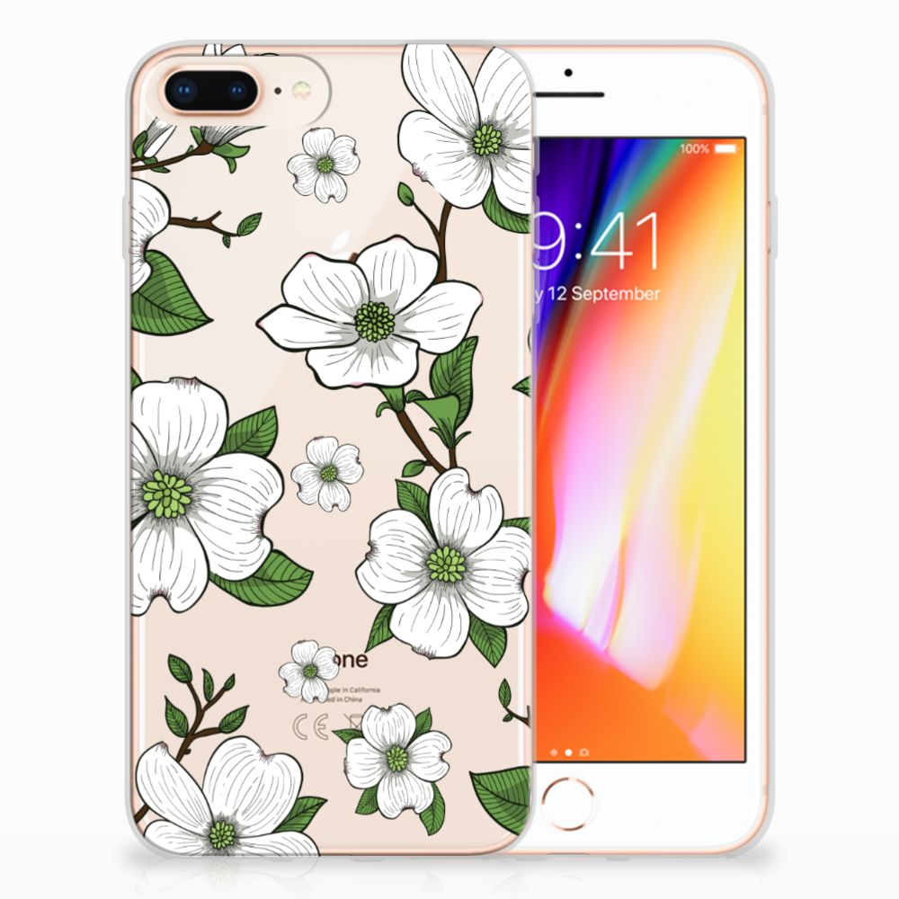 Apple iPhone 7 Plus | 8 Plus TPU Case Dogwood Flowers