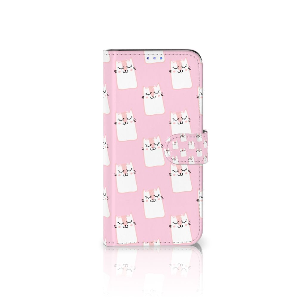 Motorola Moto G Pro Telefoonhoesje met Pasjes Sleeping Cats